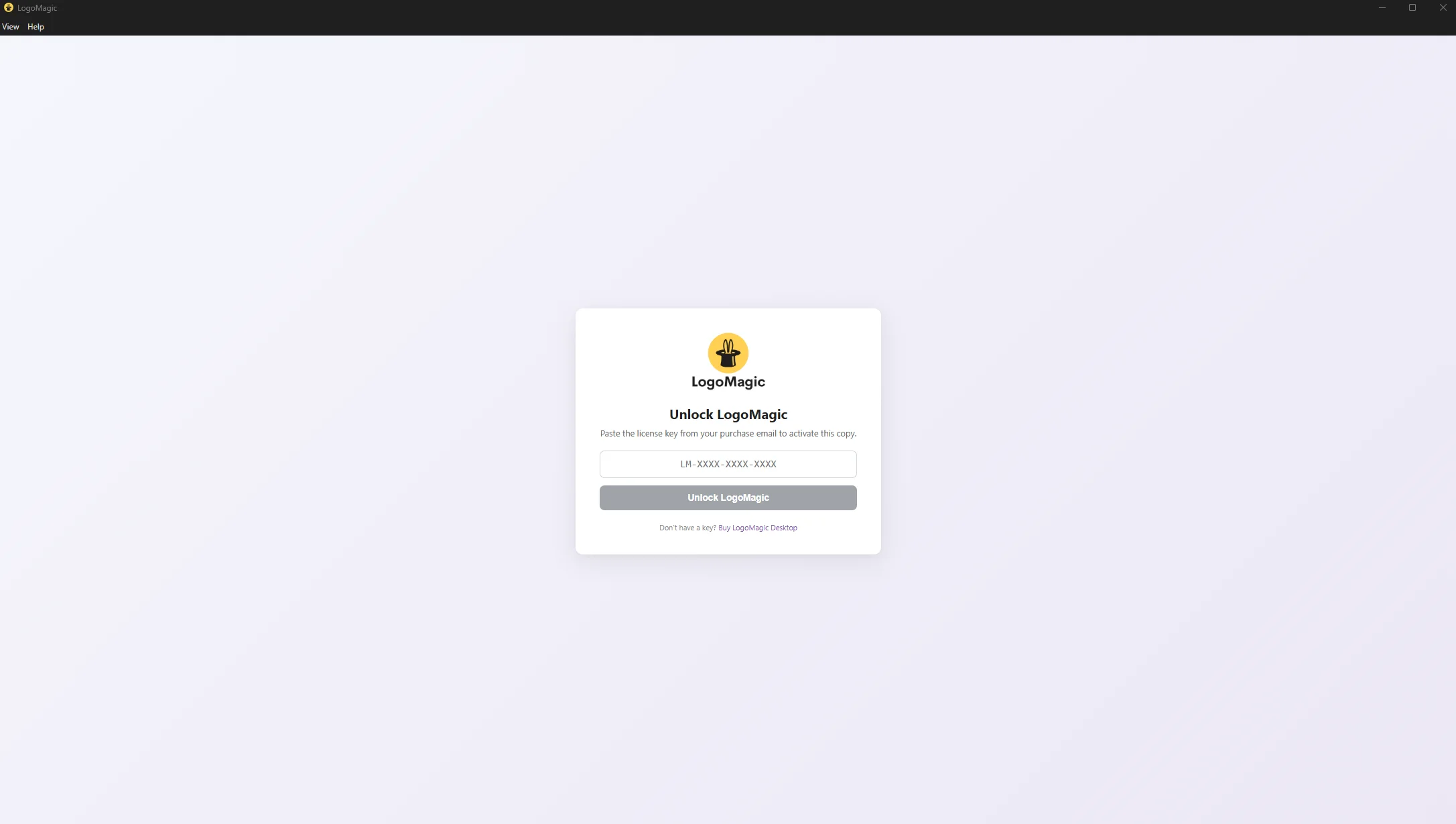 LogoMagic Desktop install and license activation